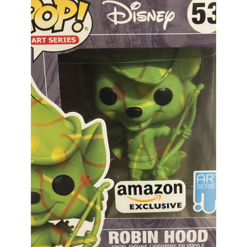 Funko Pop! Art Series Robin Hood #53 Disney Vinyl Figure New In Box
